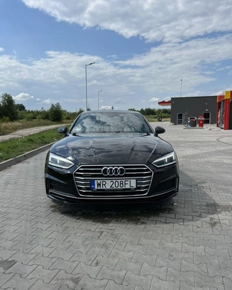 Audi A5 cena 129000 przebieg: 198000, rok produkcji 2017 z Radom małe 277